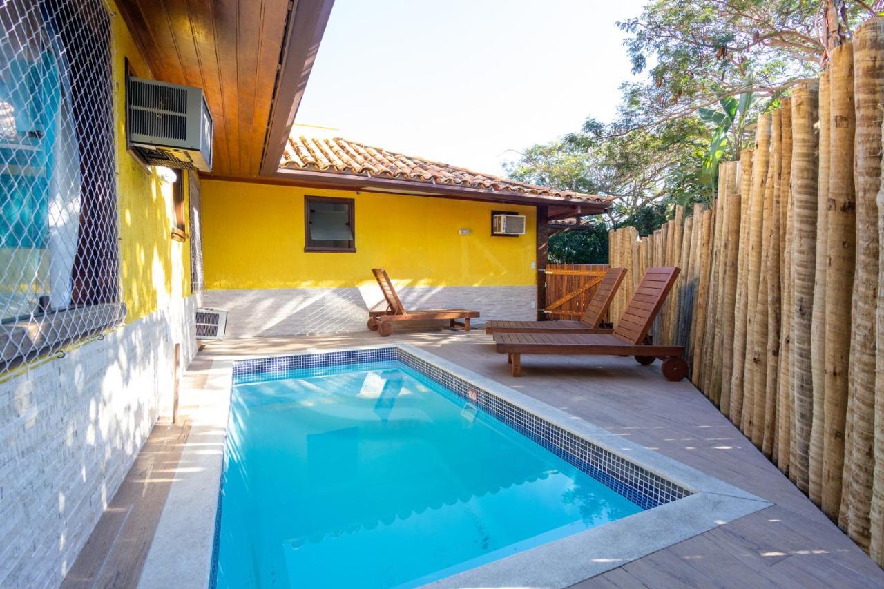 Praia Da Ferradura Com Quatro Suites E Piscina. Búzios Exteriör bild